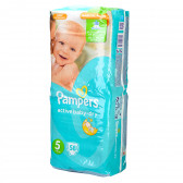 Scutece de unică folosință Pampers Active Baby Dry, Mărimea: 5, 58 buc Pampers 82911 