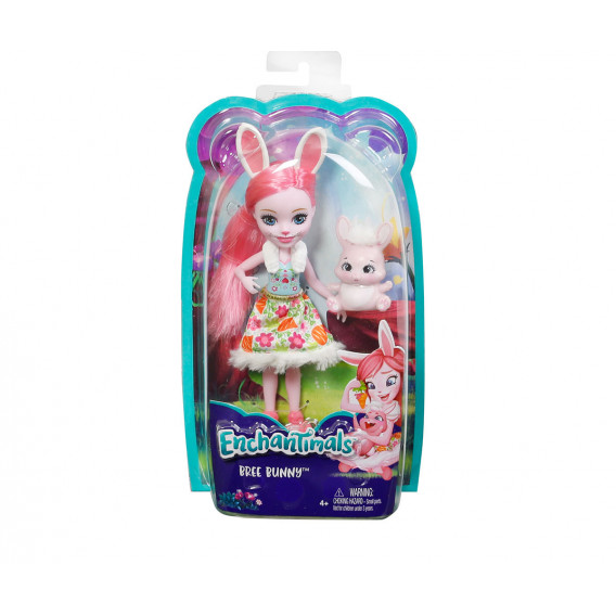 Enchantimals - păpușa Bree Bunny și Bunny Twist Mattel 8295 