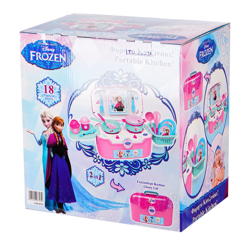 Bucătărie într-o cutie, 2 în 1, seria Frozen  83395