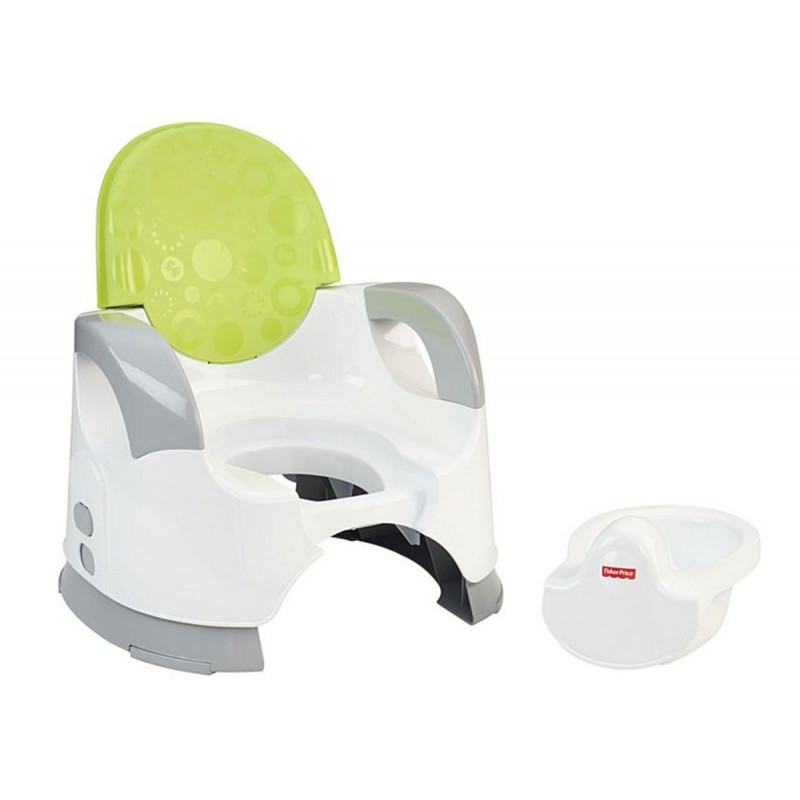 Oliță cu spătar Fisher Price, verde  8363