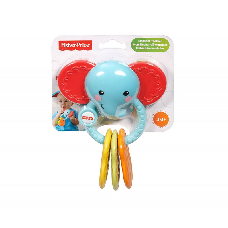 Jucărie de dinți cu elefant, marca Fisher Price  8380