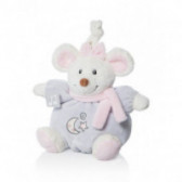 Jucărie de pluș muzicală - șoarece pentru fetițe Artesavi 83840 