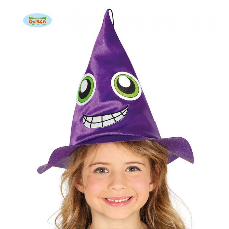 Pălărie de vrăjitoare pentru fete, violet  83906