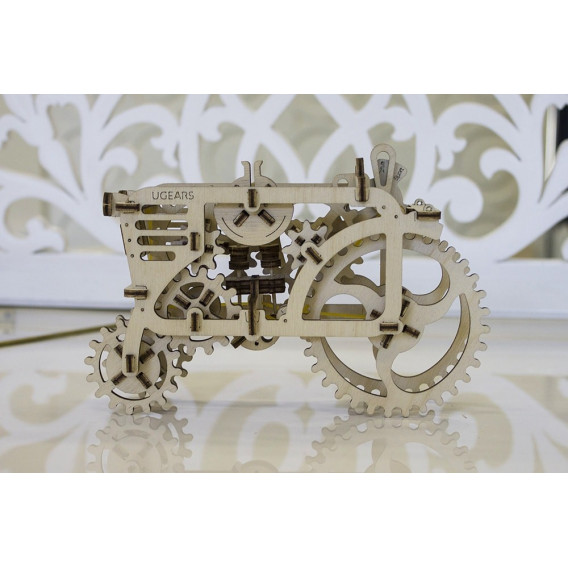 Puzzle mecanic 3D, Tractor Ugears 83922 5