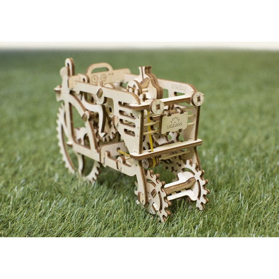 Puzzle mecanic 3D, Tractor Ugears 83923 6