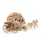 Puzzle mecanic 3D, Caleașcă Ugears 84012 2