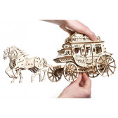 Puzzle mecanic 3D, Caleașcă Ugears 84018 8