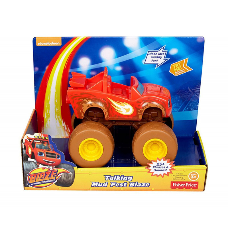 Mașina Fisher Price cu sunete, Blaze și Monster Machines  8410