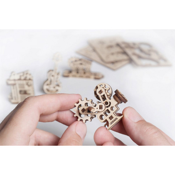 Puzzle 3D mecanic, Creativitate  Ugears 84105 5
