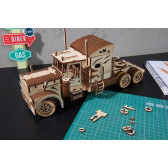 Puzzle 3D, Camion Heavy Boy Ugears 84155 13