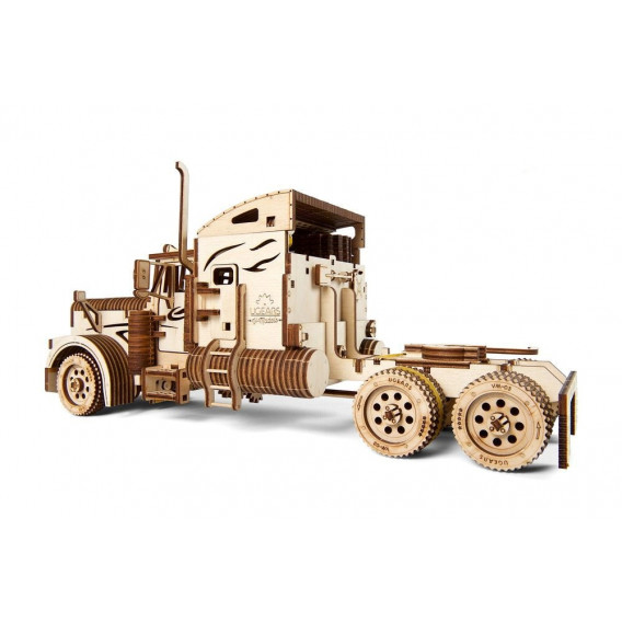 Puzzle 3D, Camion Heavy Boy Ugears 84164 22