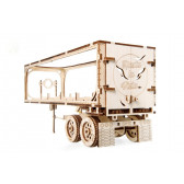 Puzzle 3D mecanic, Remorcă pentru camion Heavy Boy Ugears 84181 8