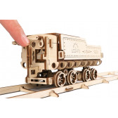Puzzle mecanic 3D, Tren V-Express Ugears 84282 26
