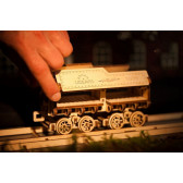 Puzzle mecanic 3D, Tren V-Express Ugears 84289 33