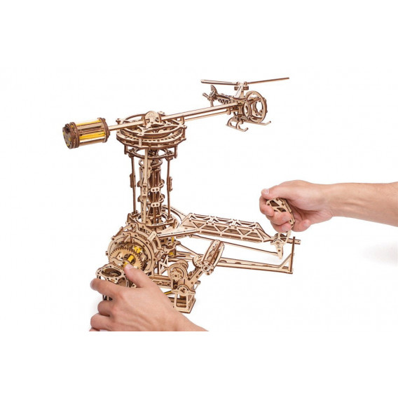 Puzzle mecanic 3D, Aviator Ugears 84331 11