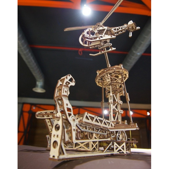Puzzle mecanic 3D, Aviator Ugears 84357 37