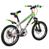 Bicicletele Lucas pentru copii, 18”, de culoare gri ZIZITO 84424 8