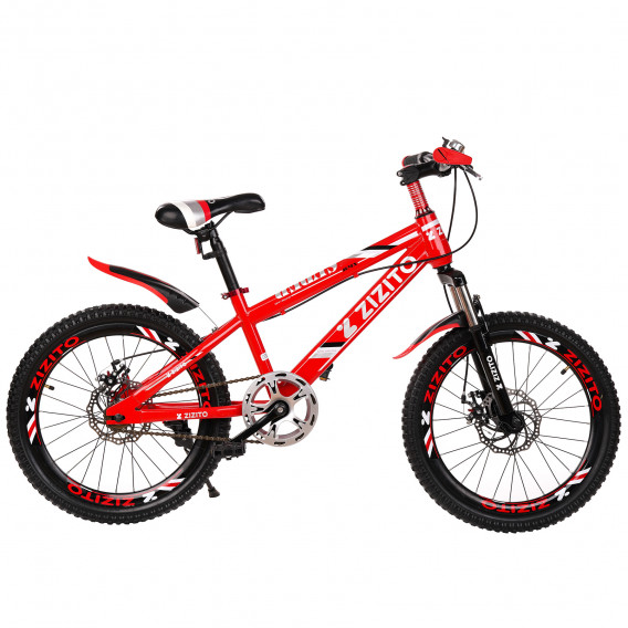 Bicicletă Logan 20, pentru copii, de culoare roșie ZIZITO 84427 7