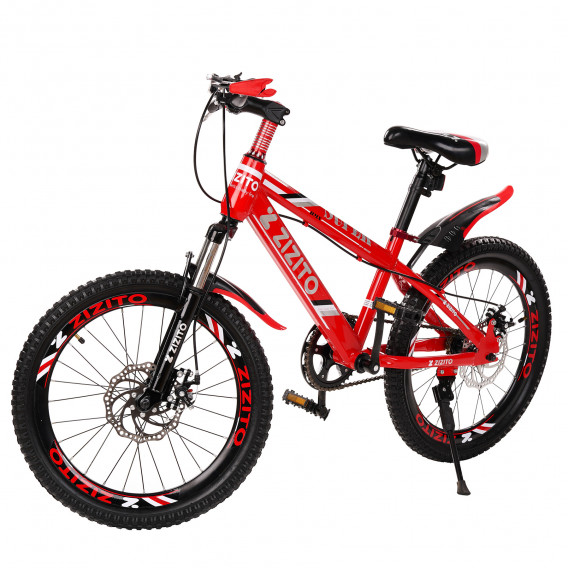 Bicicletă Logan 20, pentru copii, de culoare roșie ZIZITO 84430 6