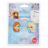 Butoane pentru mobilier, Frozen Kingdom, versiune 3D, 2 bucăți Frozen 8523 