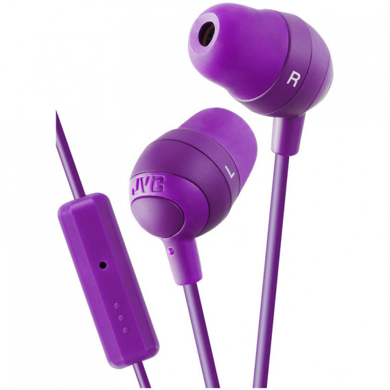 Căști stereo de culoarea violet ha-fr37-v JVC 8605 
