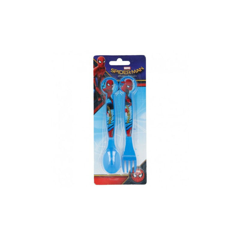 Set de tacâmuri din 2 bucăți cu Spiderman Picture, albastru  8685