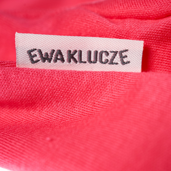 Pijamale de bumbac cu mâneci lungi și imprimeu delicat pentru fetițe Ewa Klucze 87724 5