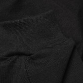 Pantaloni negri cu elastan și aplicație pentru băieți NINI 87861 4