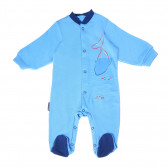Pijama din bumbac pentru copii, cu mâneci lungi și imprimeu Ewa Klucze 87997 