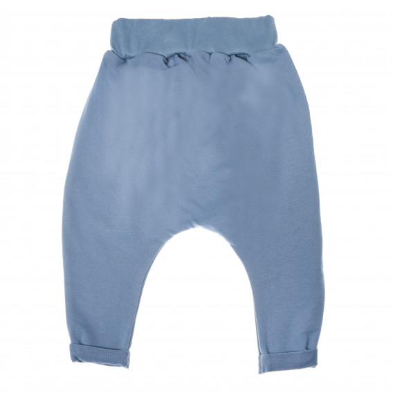 Pantaloni sport din bumbac, cu aplicație stea pentru fetițe Ewa Klucze 88008 2