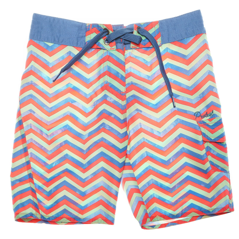 Pantaloni scurți pentru băieți, cu imprimeu multicolor  88084
