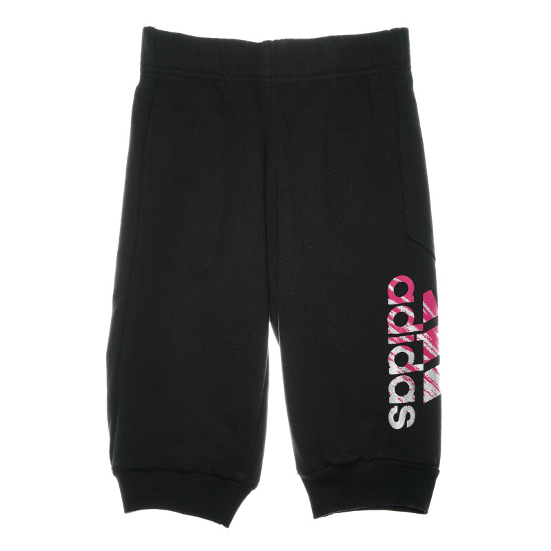 Pantaloni lungi sport cu un logo de brand roz pentru fete  88096