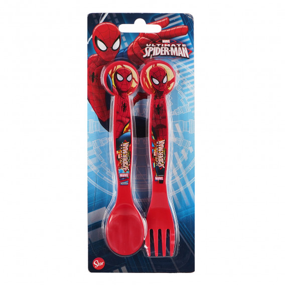 Set de tacâmuri din 2 părți cu imagine Spiderman, roșu Spiderman 88286 2