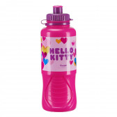 Sticlă sport din plastic cu poză Hello Kitty, 400 ml Hello Kitty 88296 2