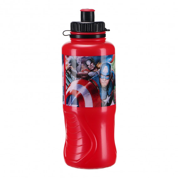 Sticlă sport din plastic ergonomică cu imagine Heroes, 400 ml Avengers 88310 2