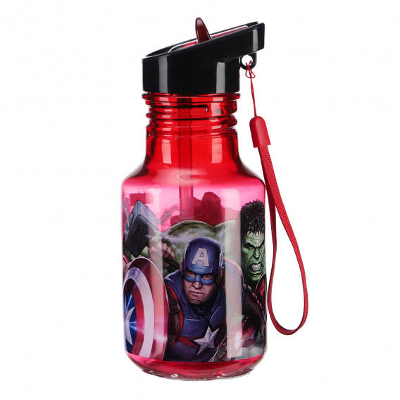 Sticlă în formă de bec Tritan cu imagine Avengers, 370 ml Avengers 88313 5