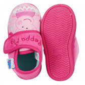 Papuci pentru fete, roz, cu arici Peppa pig 88343 3