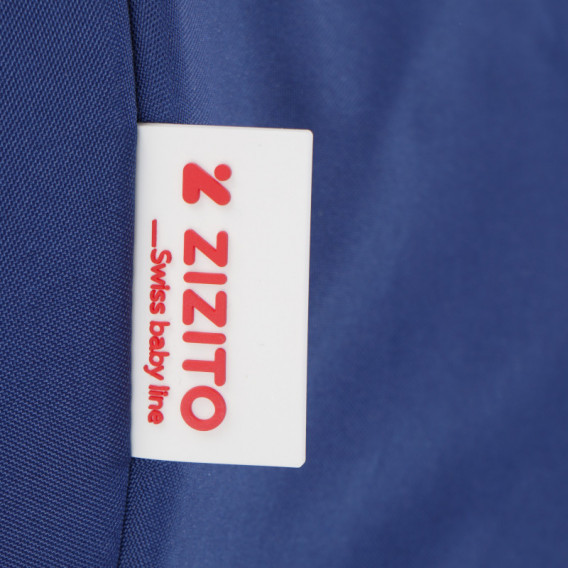 Cărucior BELINDA 2 în 1, design elvețian, albastru ZIZITO 88360 10