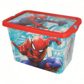 Cutie de depozitare cu clic, 7 litri Spiderman 8866 