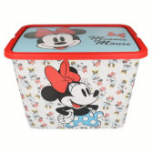 Cutie de depozitare Click-on, Minnie Mouse, 23 litri Minnie Mouse 8870 