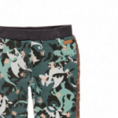 Pantaloni cu imprimeu tip camuflaj, pentru fete Boboli 89127 3