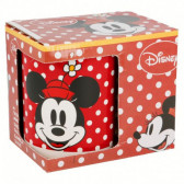 Cană ceramică Minnie Mouse cu buline Minnie Mouse 9034 