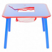 Set de masă și 2 scaune albastru-roșu Delta children 92793 4