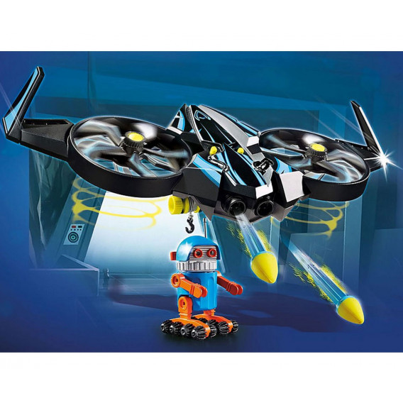 Playmobil - Robotitron cu dronă Playmobil 93850 4