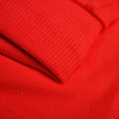 Pantaloni scurți din bumbac, de culoare roșie, pentru fetițe Pinokio 94469 4