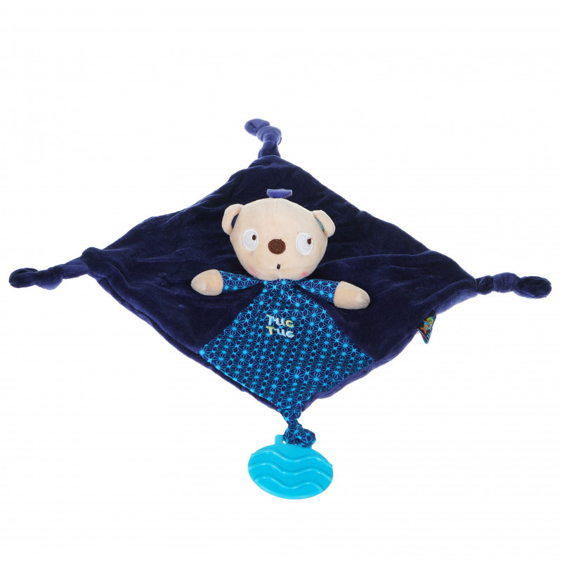 Prosop serie Kimono pentru băiat, cu ursuleț, albastru  94697