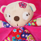 Șervețel serie Kimono pentru fete, cu ursuleț, roz Tuc Tuc 94790 5