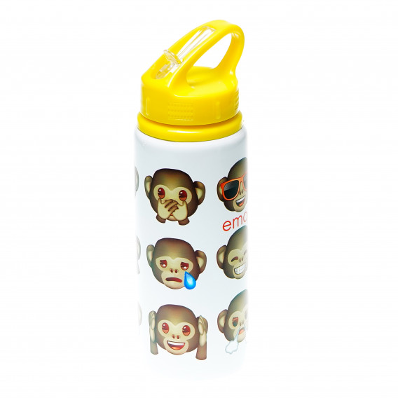 Sticlă sport din aluminiu cu poze Emoji, 600 ml Stor 95004 3