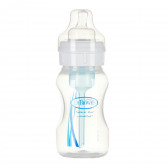 Sticlă de alimentare cu polipropilenă cu gât larg de 240 ml cu 1 picătură pentru copii de peste 0 luni DrBrown's 95125 