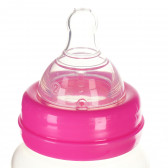 Biberon din polipropilenă Little Princess, cu tetină 3 picături, 0+ luni, 360 ml, culoare: roz Stor 95329 4